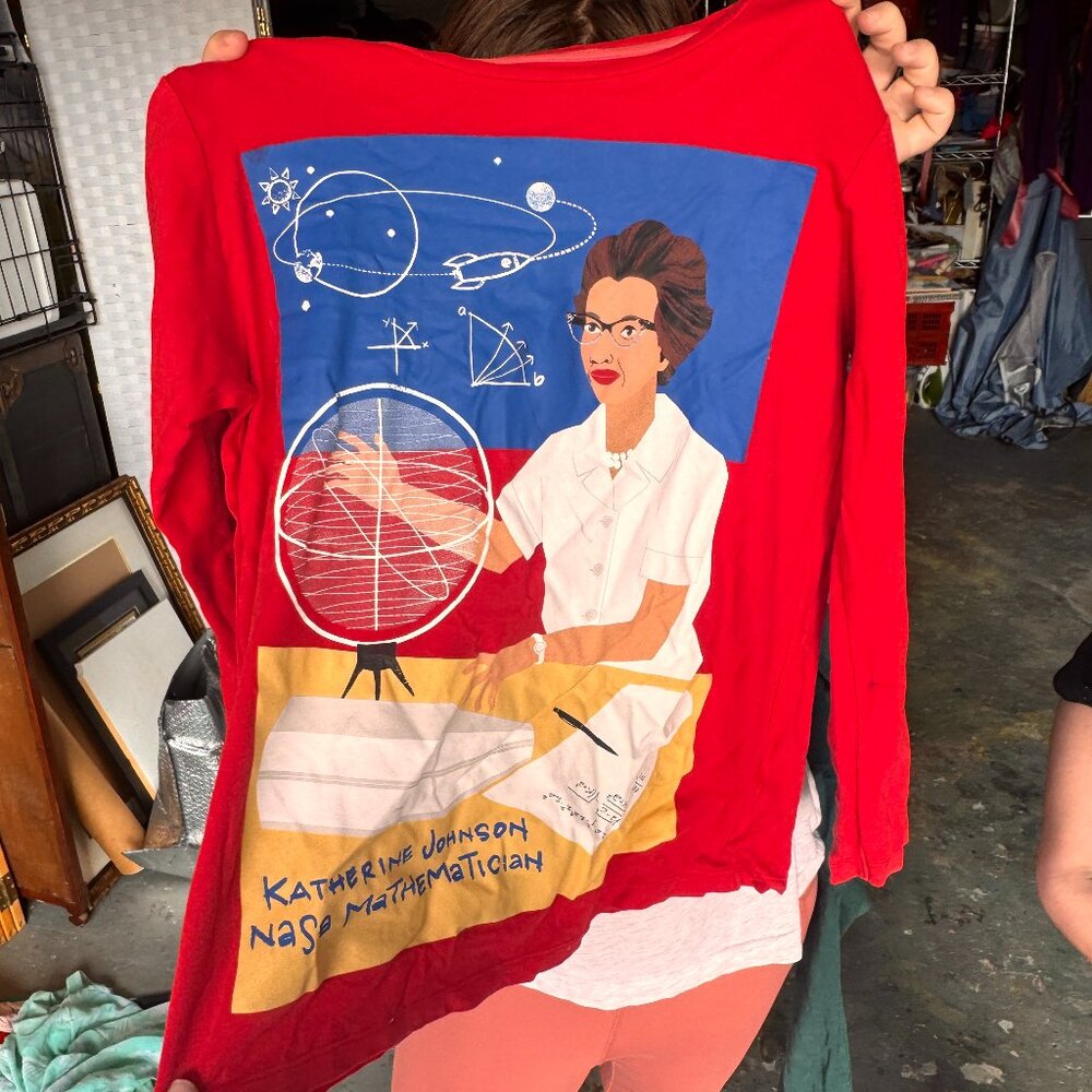 Trailblazer Katherine Johnson Size 12 Piccolina Long Sleeve